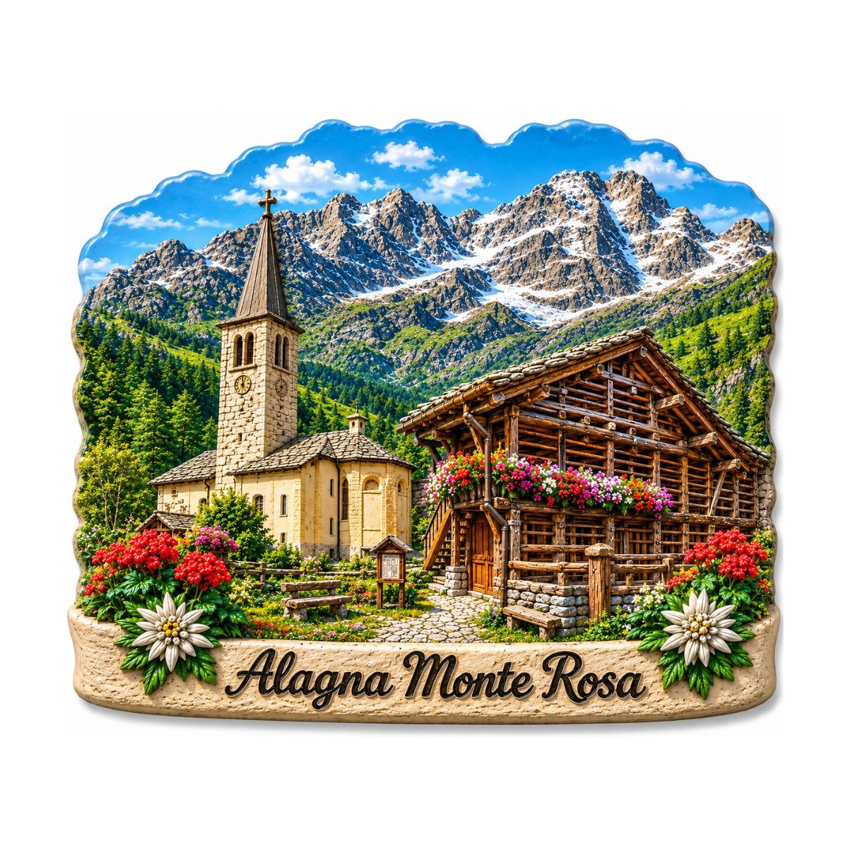 Magnete in resina 3D personalizzato - immagine 3